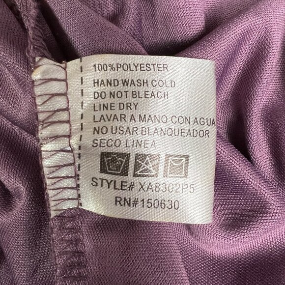 Three Bird Nest Purple Floral Maxi Dress - Picture 10 of 12